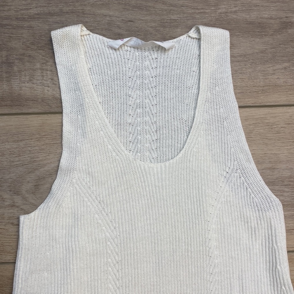 Athleta | Escondida |‎ Linen Blend Sweater Tank Top - Picture 4 of 16